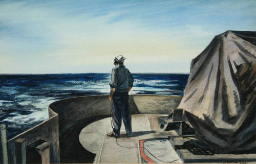 Lonely Gunner on Watch