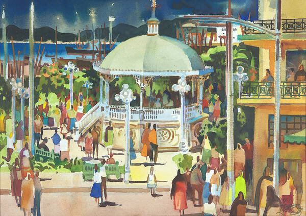 Gazebo at Manzanillo