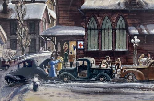 Delivery at Headquarters (Red Cross)