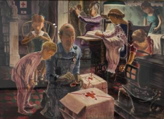 Evening on the Homefront (Red Cross) 
