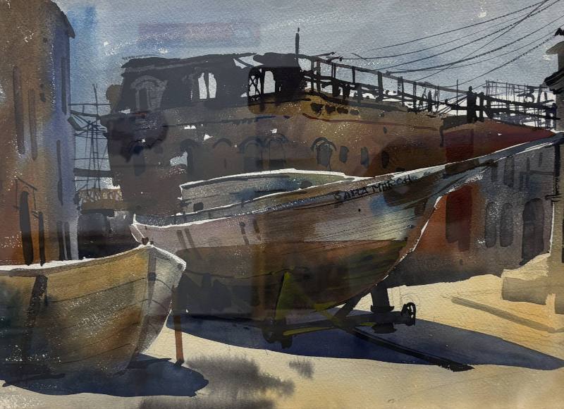 MGM Marina (Boats on Backlot)
