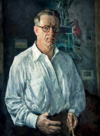 Self Portrait in White Shirt
