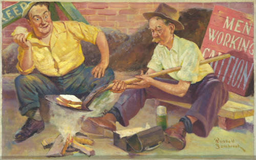 Men Working: Caution!