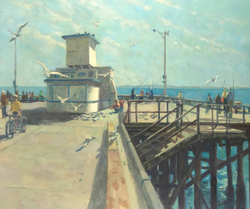 End of Newport Pier