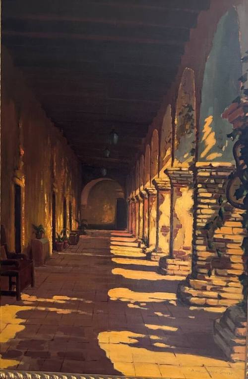 Untitled (View of Mission hallway)