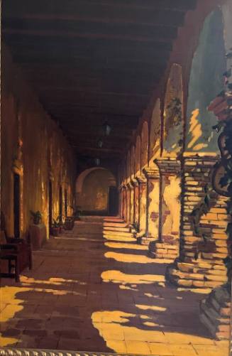 Untitled (View of Mission hallway)